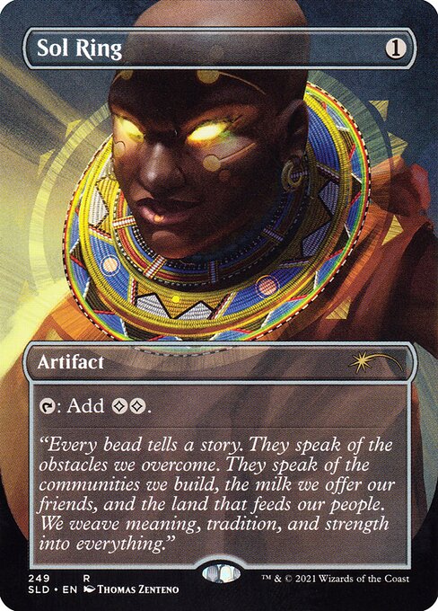 Sol Ring — Secret Lair Drop #249, art by Thomas Zenteno