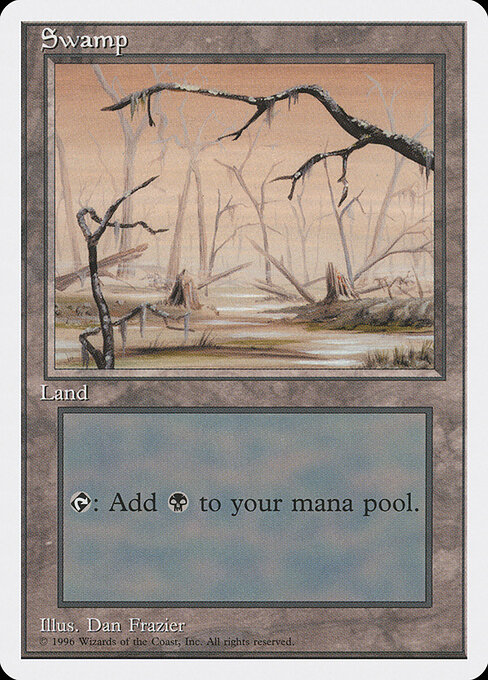 Swamp — Introductory Two-Player Set #60, art by Dan Frazier