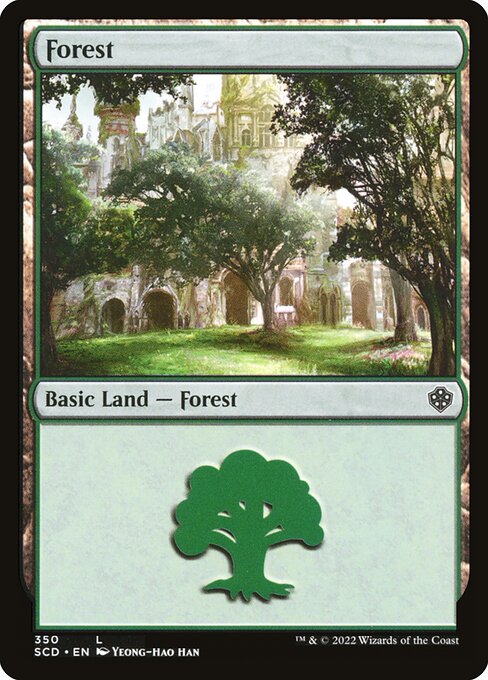 Forest — Starter Commander Decks #350, art by Yeong-Hao Han