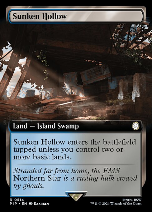 Sunken Hollow — Fallout #514, art by Daarken