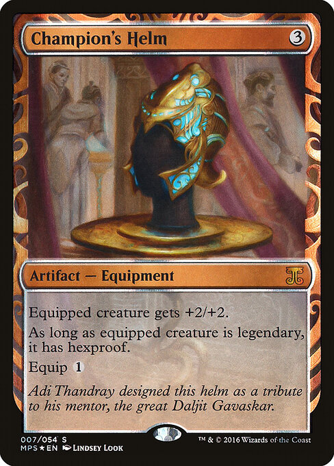 Champion's Helm — Kaladesh Inventions #7, art by Lindsey Look