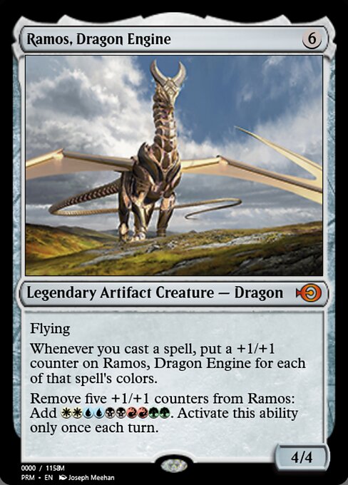 Ramos, Dragon Engine — Magic Online Promos #86212, art by Joseph Meehan