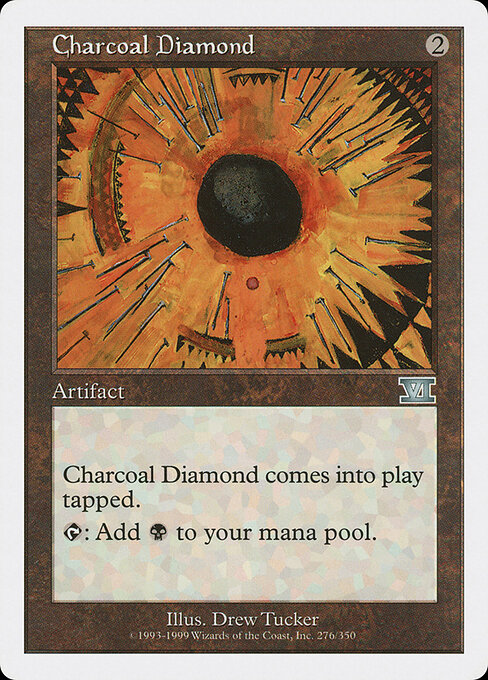 Charcoal Diamond — Classic Sixth Edition #276, art by Drew Tucker