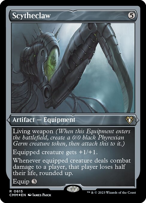 Scytheclaw — Commander Masters #615, art by James Paick
