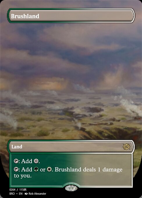 Brushland — Magic Online Promos #105878, art by Rob Alexander