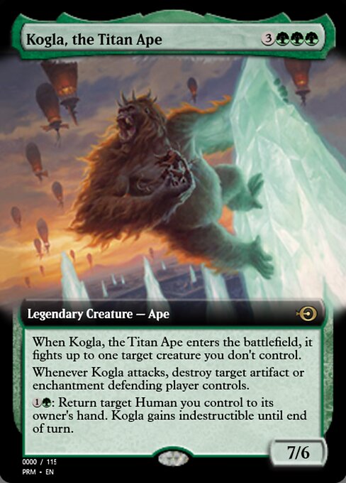 Kogla, the Titan Ape — Magic Online Promos #80849, art by Chris Rahn