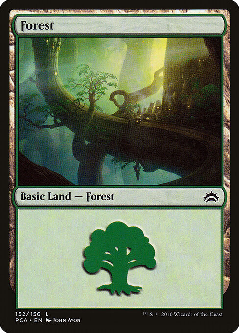 Forest — Planechase Anthology #152, art by John Avon