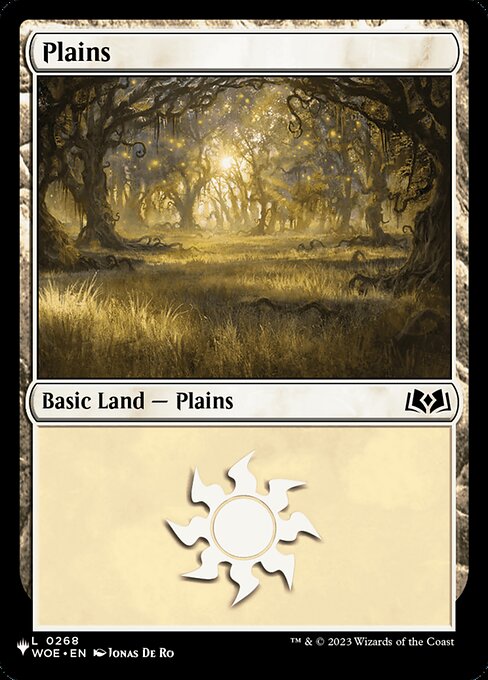 Plains — The List #WOE-268, art by Jonas De Ro