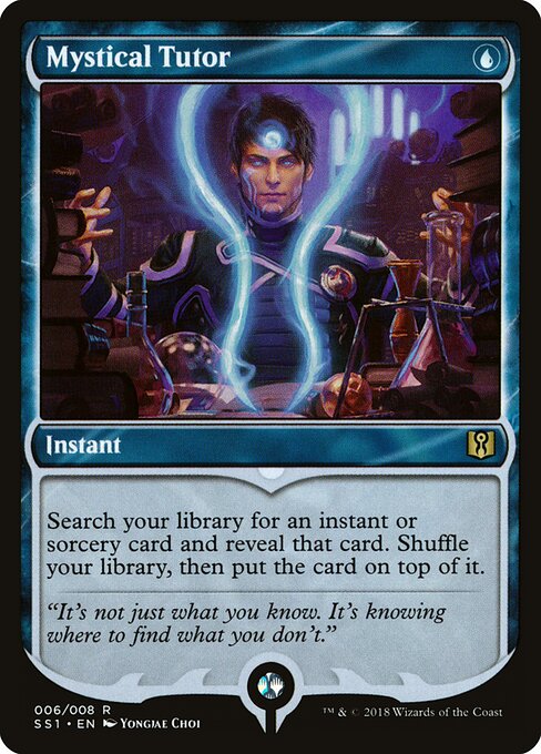 Mystical Tutor — Signature Spellbook: Jace #6, art by Yongjae Choi