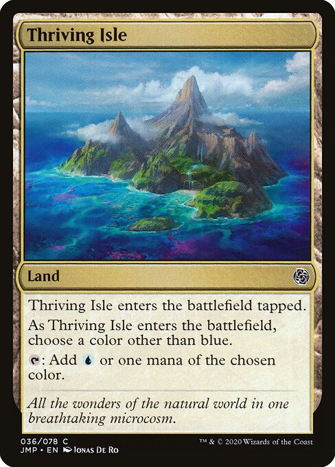 Thriving Isle — Jumpstart #36, art by Jonas De Ro