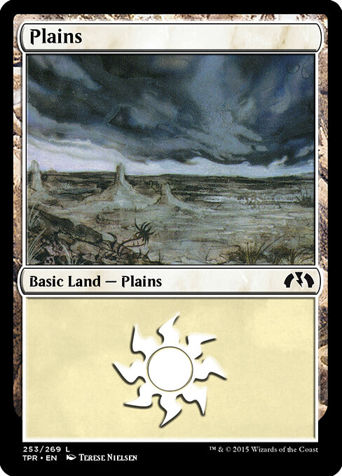Plains — Tempest Remastered #253, art by Terese Nielsen