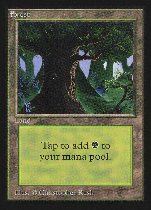 Forest — Intl. Collectors' Edition #302, art by Christopher Rush