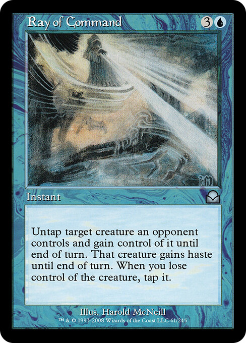 Ray of Command — Masters Edition II #61, art by Harold McNeill
