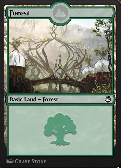 Forest — Kaladesh Remastered #299, art by Chase Stone