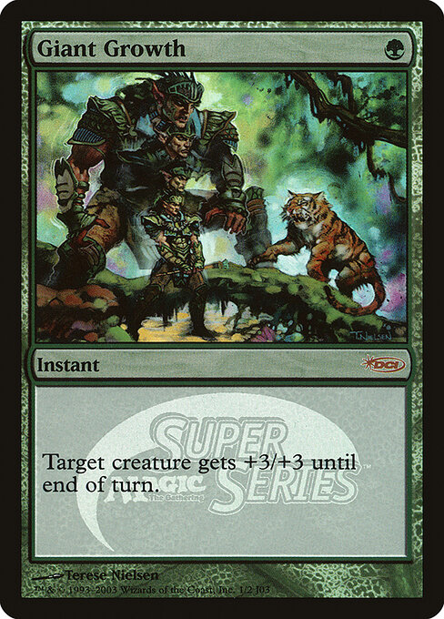 Giant Growth — Junior Super Series #8, art by Terese Nielsen