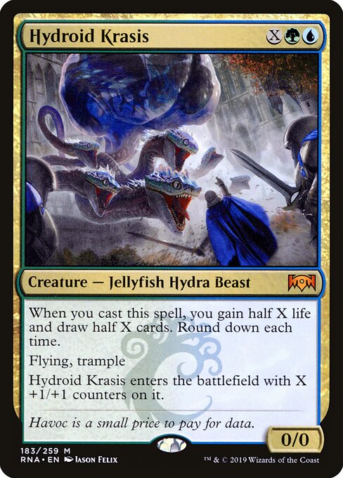 Hydroid Krasis — Ravnica Allegiance #183, art by Jason Felix