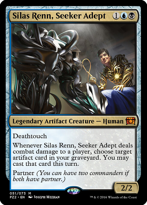 Silas Renn, Seeker Adept — Treasure Chest #51, art by Joseph Meehan
