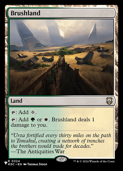 Brushland — The List #M3C-324, art by Thomas Stoop