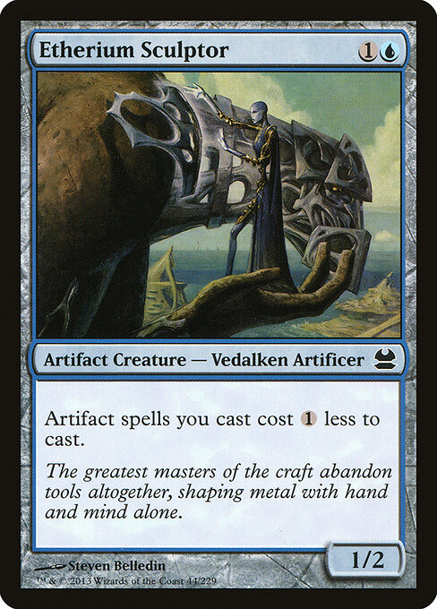 Etherium Sculptor — Modern Masters #44, art by Steven Belledin