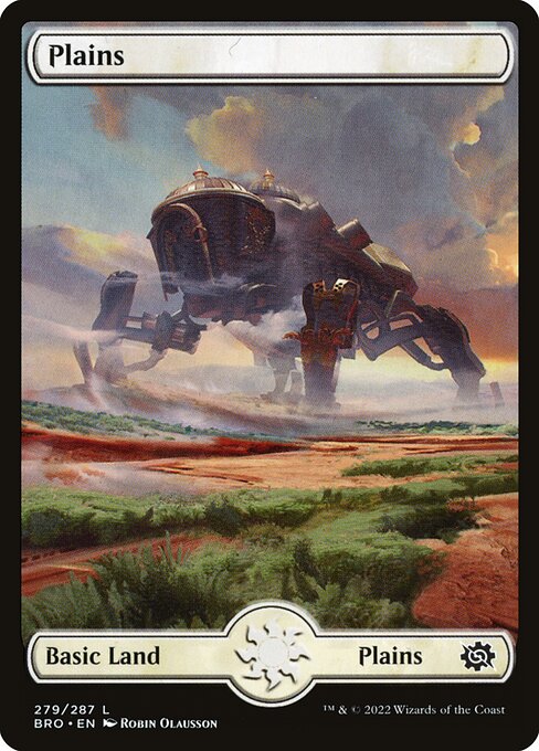 Plains — The Brothers' War #279, art by Robin Olausson