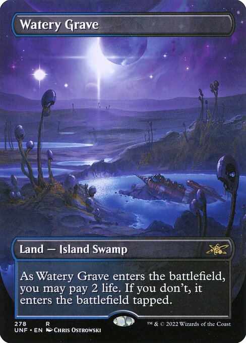 Watery Grave — Unfinity #278, art by Chris Ostrowski