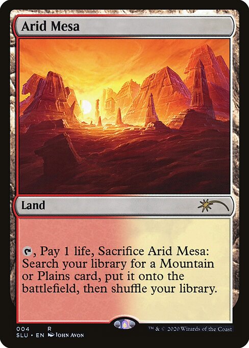 Arid Mesa — Secret Lair: Ultimate Edition #4, art by John Avon