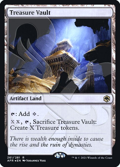 Treasure Vault — Adventures in the Forgotten Realms Promos #261a, art by Johannes Voss