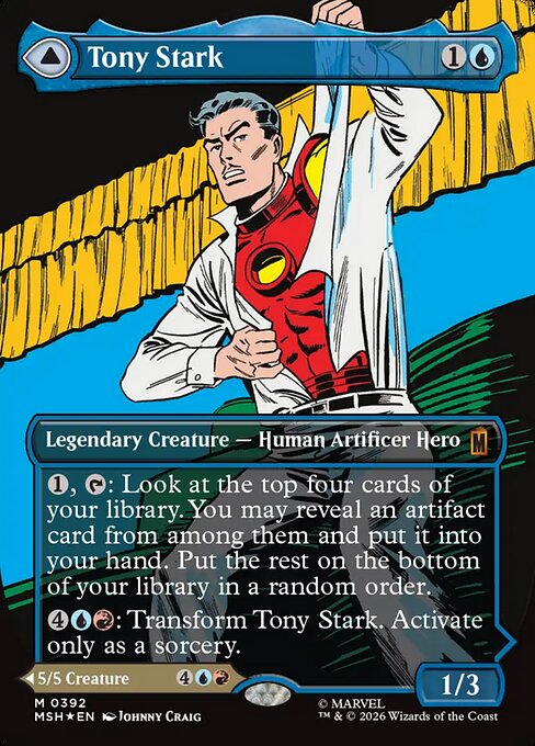 Tony Stark // The Invincible Iron Man — Marvel Super Heroes #392, art by Johnny Craig