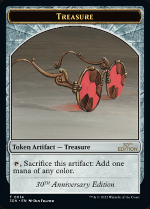 Treasure — 30th Anniversary Tokens #14, art by Dan Frazier