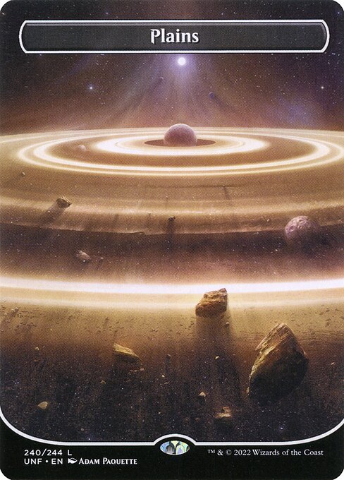 Plains — Unfinity #240, art by Adam Paquette