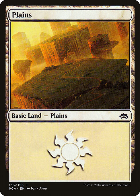 Plains — Planechase Anthology #133, art by John Avon