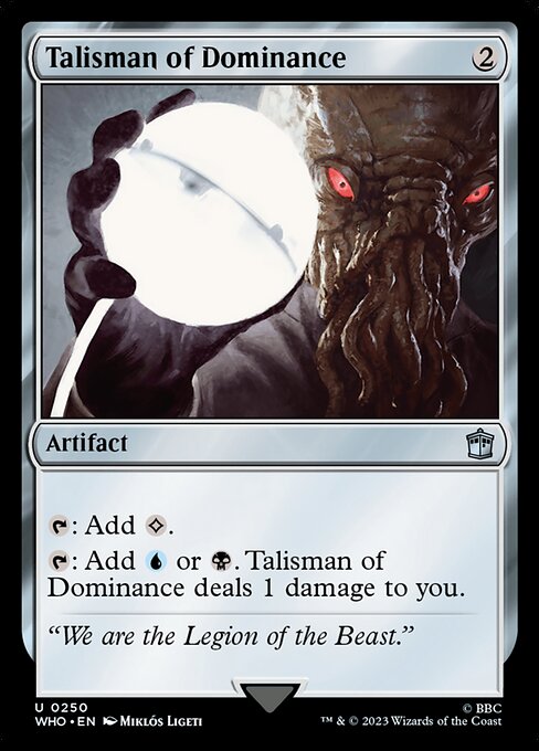 Talisman of Dominance — Doctor Who #250, art by Miklós Ligeti