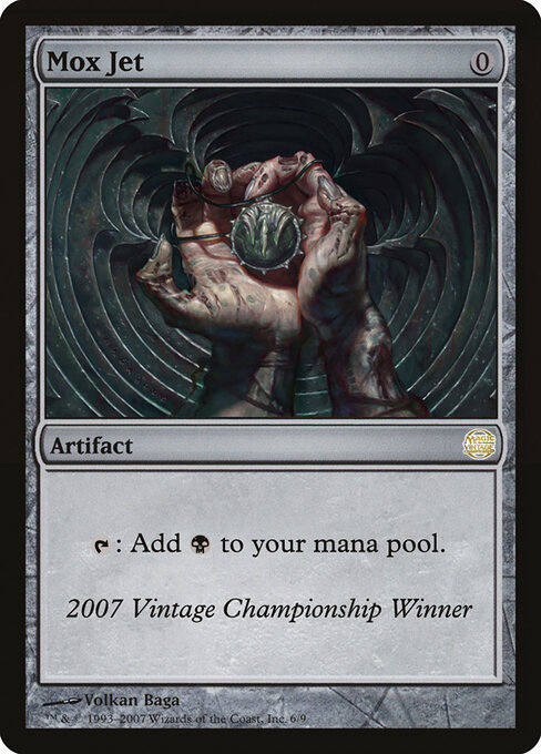 Mox Jet — Vintage Championship #2007, art by Volkan Baǵa