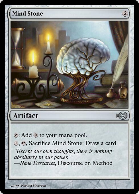 Mind Stone — Magic Online Promos #31405, art by Martina Pilcerova