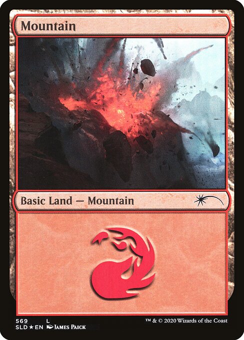 Mountain — Secret Lair Drop #569, art by James Paick