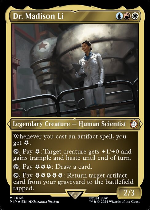 Dr. Madison Li — Fallout #1066, art by Zuzanna Wużyk