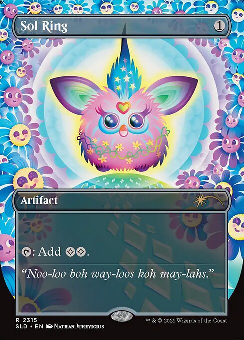 Sol Ring — Secret Lair Drop #2315, art by Nathan Jurevicius