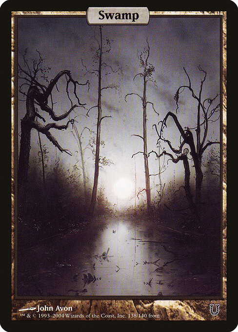 Swamp — Unhinged #138, art by John Avon