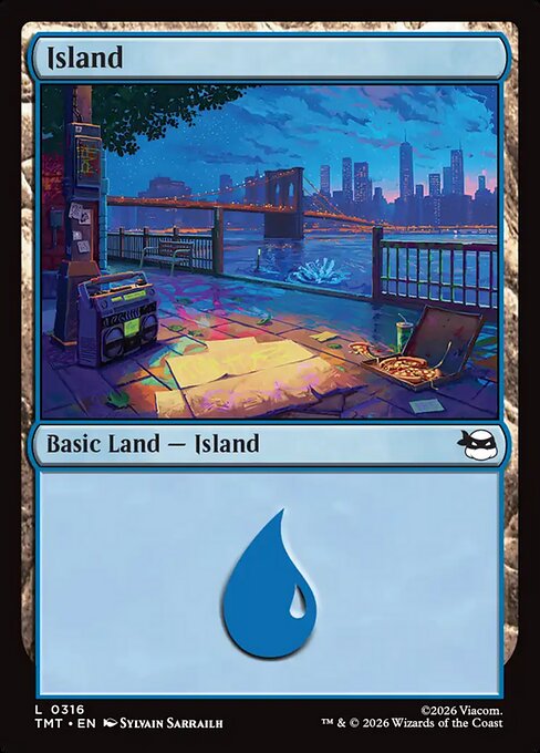 Island — Teenage Mutant Ninja Turtles #316, art by Sylvain Sarrailh