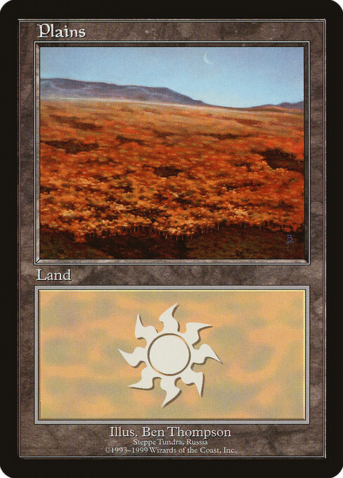 Plains — European Land Program #14, art by Ben Thompson