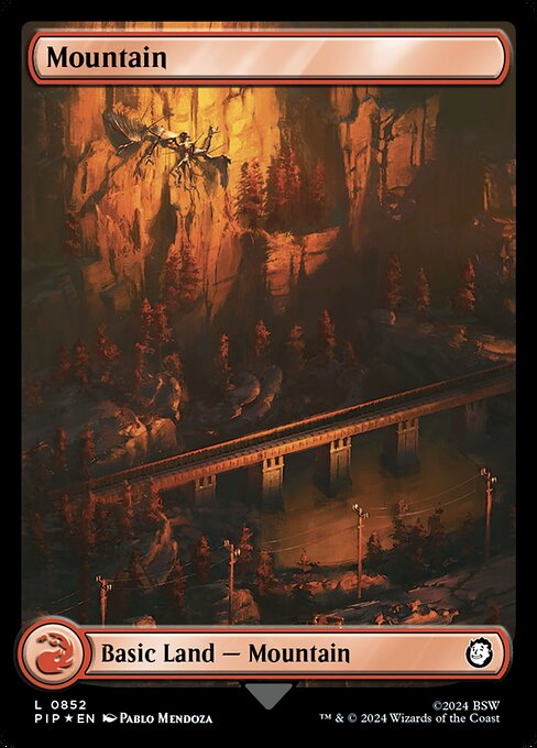 Mountain — Fallout #852, art by Pablo Mendoza