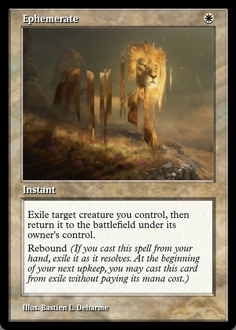 Ephemerate — Magic Online Promos #91221, art by Bastien L. Deharme
