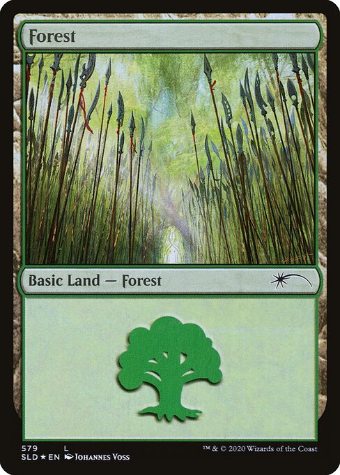 Forest — Secret Lair Drop #579, art by Johannes Voss