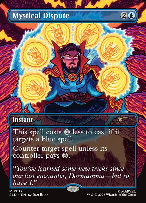 Mystical Dispute — Secret Lair Drop #2617, art by Dan Hipp