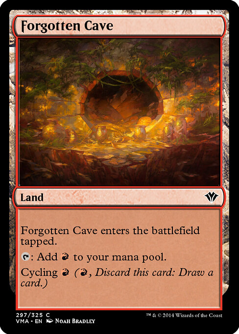Forgotten Cave — Vintage Masters #297, art by Noah Bradley