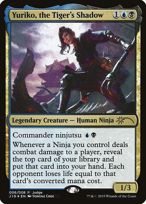 Yuriko, the Tiger's Shadow — Judge Gift Cards 2019 #6, art by Yongjae Choi