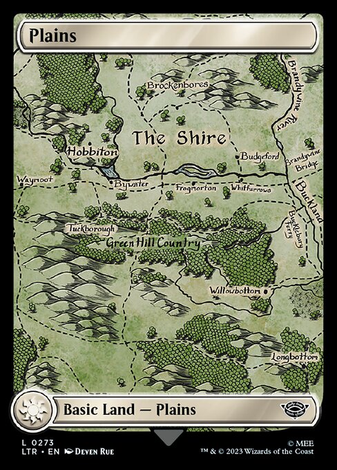 Plains — The Lord of the Rings: Tales of Middle-earth #273, art by Deven Rue