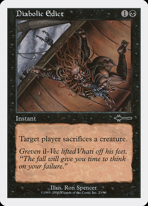 Diabolic Edict — Beatdown Box Set #23, art by Ron Spencer