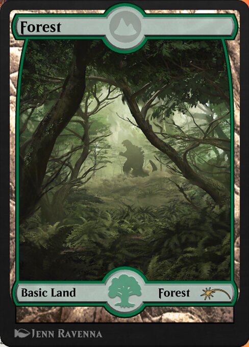 Forest — MTG Arena Promos #240, art by Ravenna Tran