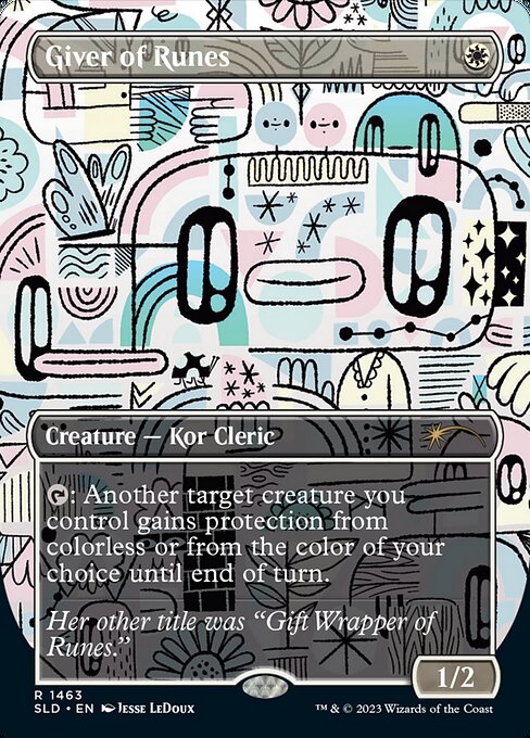 Giver of Runes — Secret Lair Drop #1463, art by Jesse LeDoux